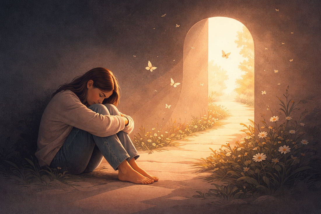 Luce dorata oltre la porta oscura | Counselor Torino