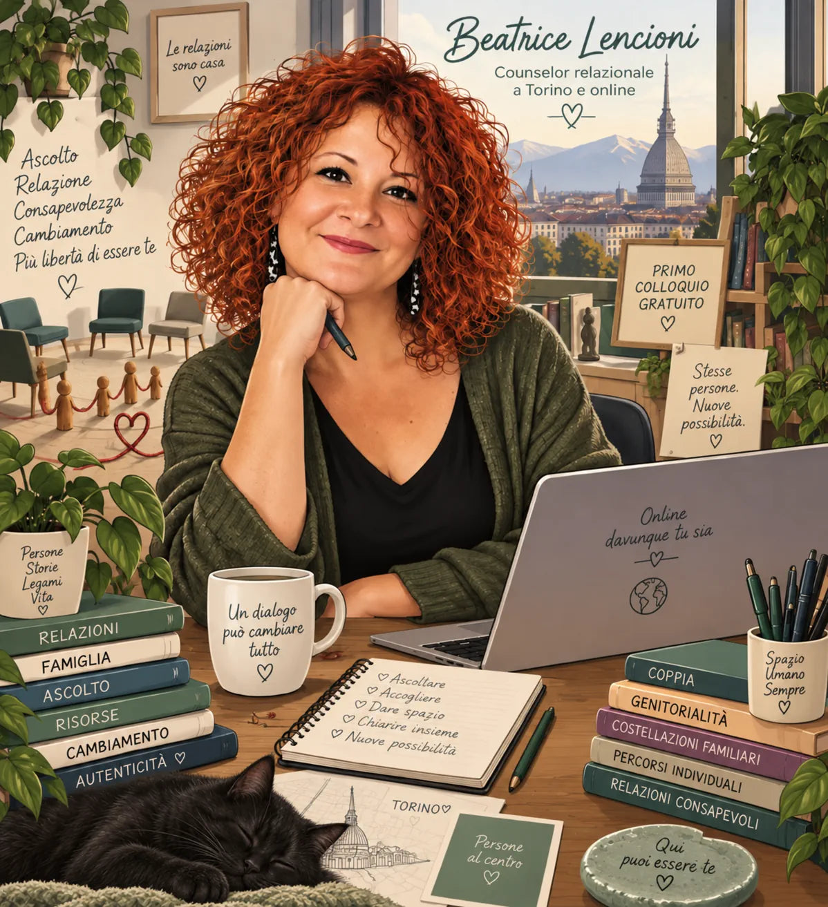 Beatrice Lencioni, counselor relazionale a Torino